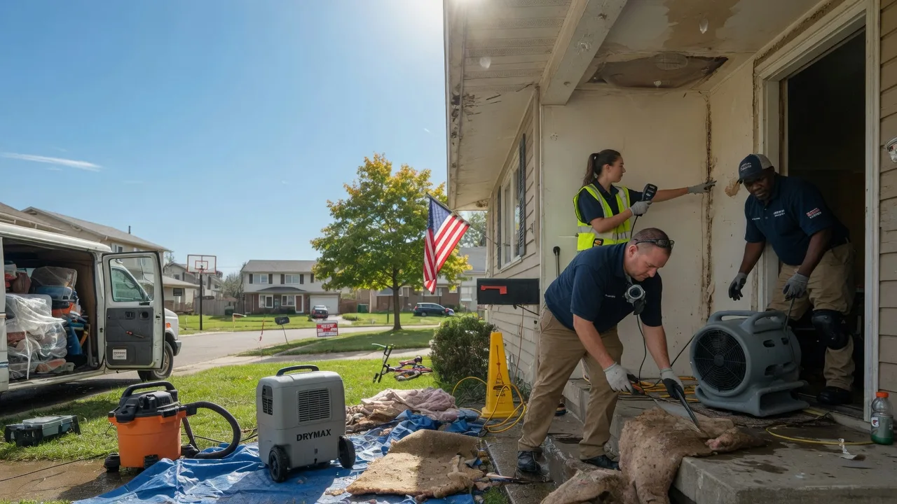 Water Damage Restoration in Medina, ND near me